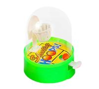 Mini Basketball Game Set, Finger Toys Basketball Machine, Cultivate Observation Skill, Handheld Arcade Games, Party Favor Toy for Boys Girls with Portable Hoop and Mini Balls, 4.4 x 4.4 x 6cm
