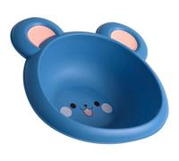 Mini Bassin Lavabo Garçon Fille de Dessin Animé Portable en PP Bleu | Surface Lisse, Corps Mat Délicat, Format Compact, pour Pieds de Garçon Fille et Chaussettes, Facile à Emporter