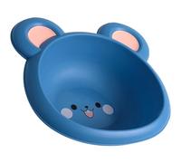 Mini Bassin pour Bébé à Motifs de Dessins Animés, PP Bleu | Lavabo Compact pour Bain et Lavage du Visage, Portable, Facile à Nettoyer, pour Bébé et Garçon et Filles