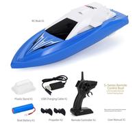 Mini Bateau De Course À Rames S5 1:47 Rc 2.4g, Ultra-Longue Endurance, Télécommande Pour Enfants