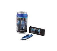 Revell Control Mini bleu Bateau RC débutant motorisé prêt à fonctionner (RtR) 75 mm