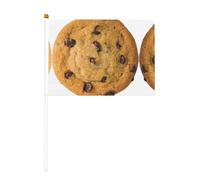 Mini bâtonnets à biscuits au chocolat avec bâtons pour fête nationale, défilé de fête sportive