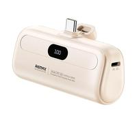 Mini Batterie Capsule 5000mAh - Recharge Rapide USB-C + Écran LCD - iPhone & Android pour Voyage et Urgence