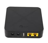 Mini Batterie de Secours UPS 5 V 9 V 12 V 48 V Port POE Alimentation sans Interruption 8000 MAh 18 Wh, Batterie de Grande capacité, Port USB pour Modem Routeur Caméra (Prise UE