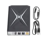 Mini Batterie de Secours UPS, Alimentation sans Interruption 10400mAh, 5V DC 2A, Batterie Externe pour Routeur WiFi, Caméra de sécurité