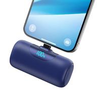 Mini Batterie Externe pour iPhone, 5500mAh Power Bank 15W PD 3.0A Charge Rapide Chargeur Ultra-Compact et Léger Batteries Portable avec Écran LED pour iPhone 14/13/12/11/XR/8 etc