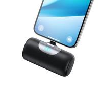 Mini Batterie Externe pour iPhone, 5500mAh Power Bank 15W PD 3.0A Charge Rapide Chargeur Ultra-Compact et Léger Batteries Portable avec Écran LED pour iPhone 14/13/12/11/XR/8 etc