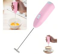 Mini batteur électrique portable à main, mélangeur électrique de cuisine de haute qualité, mousseur à lait électrique sans fil, ustensile de cuisine, mélangeur à secouer Violet,rose,noir,Blanc,vert,bl