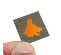 Mini Belgian Malinois K9 Dog Tiny Patch [Ranger Green,Orange]