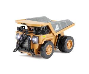 Mini Benne télécommandée en métal proportionnelle 8 canaux 1:64 RTR Enfants à partir de 6 Ans