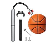 Mini Bike Air Pump, Bicycle Inflator, Portable Aluminum Design