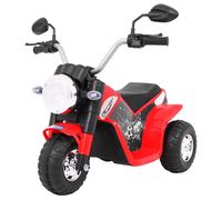 mINI BIKE moto électrique à batterie pour enfants rouge + 3 roues