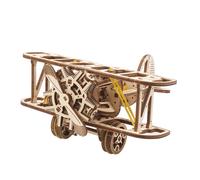 Ugears Mini-biplane Wooden Mechanical Model Doré
