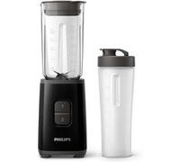 Mini Blender 350?W - 2 vitesses, 0,6?L, verre et portable