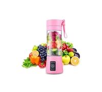 Mini Blender des Smoothies, Presse-agrumes électriques, Mini Mixeur des Fruits Portable Blender à Smoothie et Milk-shake Multifonctionnelles, 350ml pour Sport et Voyage(Rose) Rose