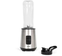 Mini blender - LIVOO - DOP240 - 300 W - Bouteille 600 ml - 2 vitesses - Acier inoxydable / Noir