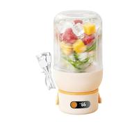 Mini Blender Portable,1000 Millilitres Mixeur À Jus Électrique Rechargeable Par USB - Mini Blender Sans Fil - Pour Restaurants Appartements Dortoirs Voyages Maison Cuisine Bureaux Campings
