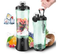 Mini Blender Portable, 600ml Mixeur Électrique DAYPLUS avec 1 Tasses, 4000mAh USB, pour Fruits Smoothies Shakes