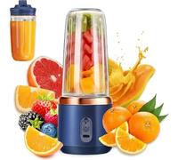 Mini blender portable rechargeable, mixeur parfait pour préparer des smoothies et shakes en déplacement, chargement USB, compact, facile à nettoyer, moteur puissant, petit appareil à jus multifonction