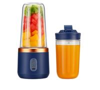 Mini blender portable rechargeable, mixeur parfait pour préparer des smoothies et shakes en déplacement, chargement USB, compact, facile à nettoyer, moteur puissant, petit appareil à jus multifonction