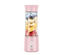 Mini Blender Smoothie Portable - WIRLSWEAL - 500ml - Fonction jus - Rose