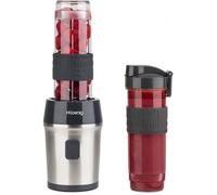 Mini blender Smoothie Smoo9 570 ml, 300W, 4 lames inox, sans BPA, 2 bouteilles de voyage incluses