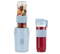 Mini-blender - SWEISS - MOOV6 - 300 W - 570 ml - 2 gourdes - Bleu