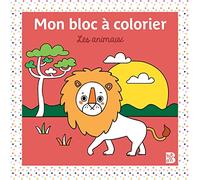 Mini bloc à colorier Au pays du calme: Les animaux