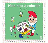 Mini bloc à colorier Au pays du calme: Les contes