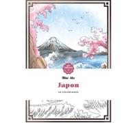 Mini-bloc d'Art-thérapie Japon - Jean-Luc Guérin - Hachette Pratique - broché - Livre-jeu