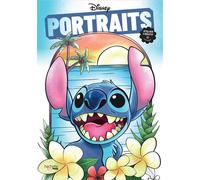 Mini bloc Disney Portraits - Collectif - Hachette Pratique - broché - Livre-jeu