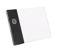 Mini Bloc Lumineux, Boîte à Lumière Fine en Papier, Lampes Vidéo sur Caméra, Tableau Lumineux LED A6 luminosité Artcraft Traçage Flip Book Kit Tablette Dessin pour Enfants