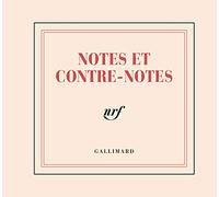 Mini-Bloc "Notes et contre-notes" (papeterie)