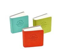 Mini bloc-notes pressé à froid, 3 carnets avec fonction portable, journal d'art avec pages robustes, carnet de croquis, accessoire de journal d'art