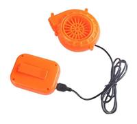 Mini Blower Fan, Compact Air Pump, Electric Costume Inflator, Lightweight Build, USB Powered, Continuous Airflow, Quick Setup, Portable Use, Perfect for Mascot Head, Doll, Inflatable Outfit, (ABS)