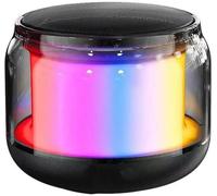 Mini Bluetooth 5.0 SpeakerRGB LED Light MP3Built-in Microphone for Hands-Free CallingTF Card Slot and 3.5mm Aux