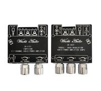 Mini Bluetooth 5.1 DC 9-24V, Module de carte amplificateur de puissance Audio numérique 2.1 canaux 2.0 stéréo double canal 30W * 2 15W * 2 + 30W LT21