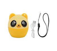 Mini Bluetooth En Haut-Parleur, Mignon Haut-Parleur Sans Fil D'animaux 3w Pilote Audio Avec Fonction Selfie Petite Enceinte Bluetooth Pour Les Enfants De Bureau De Chambre De Chambre À Coucher (Bear)
