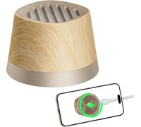 Mini Bluetooth Speaker with Magnetic Induction Charger for iPhone 16/15/14/13/12 Series,Portable Bluetooth Speaker with Wireless Charger Phone Holder,TWS,7 Hours Battery Life