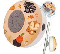 Mini Bluetooth Speaker With Suction Cup For Kids Autumn Design Portable Bluetooth Speaker For Kids With Microphone Ipx4 Waterproof Bluetooth Speaker Bathroom Speaker