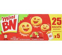 MINI BN Fraise 175 g - Lot de 8