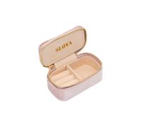 Mini boÃ®te Ã bijoux velours femme Sloya Rose 9x5x4,5 cm