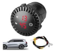 Mini Boat clock- Waterproof 12V 24V Electronic Watch - Motorbike clockTouch Watch | Built For Motorbikes, This Digital clockSports A Compact Panel Design That Saves Room, Along With Secure Vehic