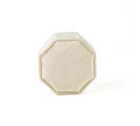 Mini boîte à bijoux octogonale multicolore, trois compartiments, double bagues, étui de mariage(G96,Three Ring Box)