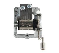 Mini Boîte À Musique Mécanique À Manivelle,Mouvement Musical À Manivelle,Objets De Collection Décoratifs Pour La Maison,Choix De Cinq Chansons,Bricolage - Type Met