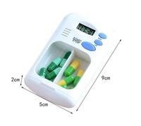 Mini Boîte À Pilules Portable, Boîte À Médicaments De Rappel, Boîte À Pilules En Plastique Avec Minuterie Boîte À Pilules Hebdomadaire Organisateur De Médicaments, Étuis D'alarme