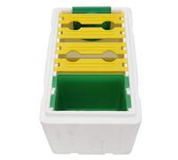 Mini Boîte d'Accouplement d'Abeilles, Cadres en Mousse, Pollinisation | Mousse durable et plastique résistant, légère pour apiculteurs débutants et expérimentés, convient à Apis mellifera et