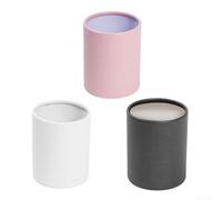 Mini boîte de papier cadeau ronde pour bouquets - Solution de rangement élégante pour mariages et fêtes - Rose - 8 x 6,5 cm