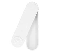 Mini Boîte de Rangement, Beau Récipient de Coton-tige de Fabrication Soignée, Magnifique pour Ranger les Cotons-tiges (Blanc)