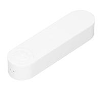 Mini Boîte de Rangement, Jolie Forme Simple, Finition Soignée, Exquise, Belle, Anti-poussière, Pratique Coton-tige pour Ranger les Cotons-tiges (Blanc)